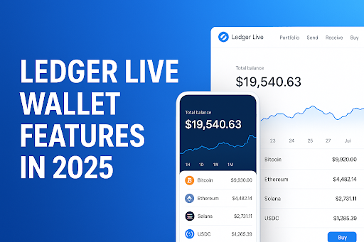 Ledger Live Wallet dashboard interface